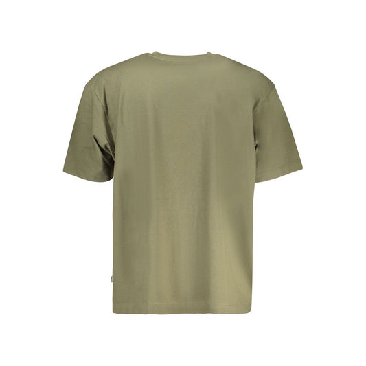 Camiseta de algodón verde Guess Jeans para hombre