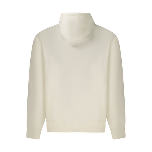 Sudadera con capucha de algodón Bianco para hombre Guess Jeans