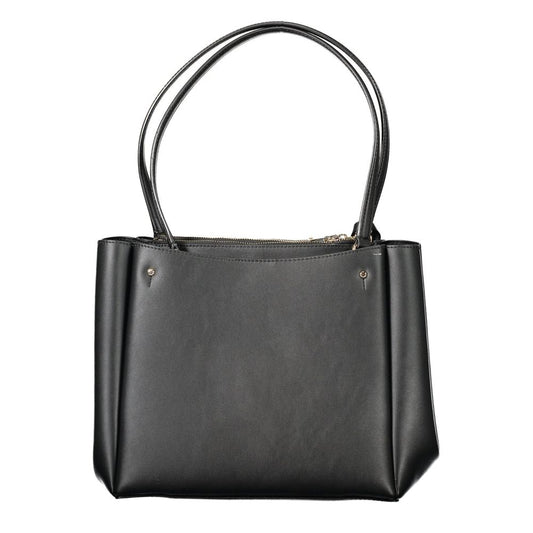 Guess Jeans Nero Poliuretano Bolso de Mujer