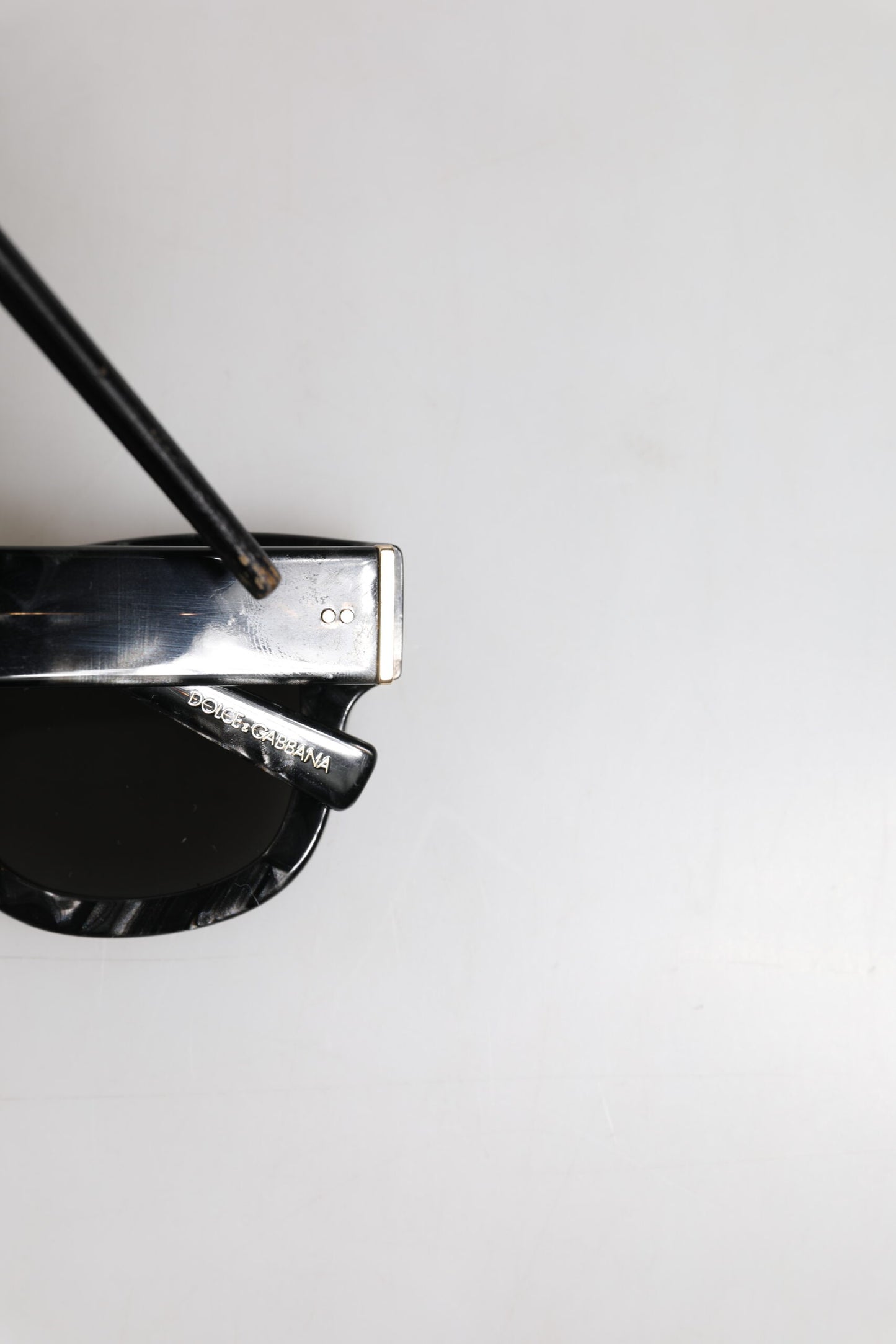 Gafas de sol Dolce & Gabbana Pearl White Acetate Frame DG4379 Domenico Shade