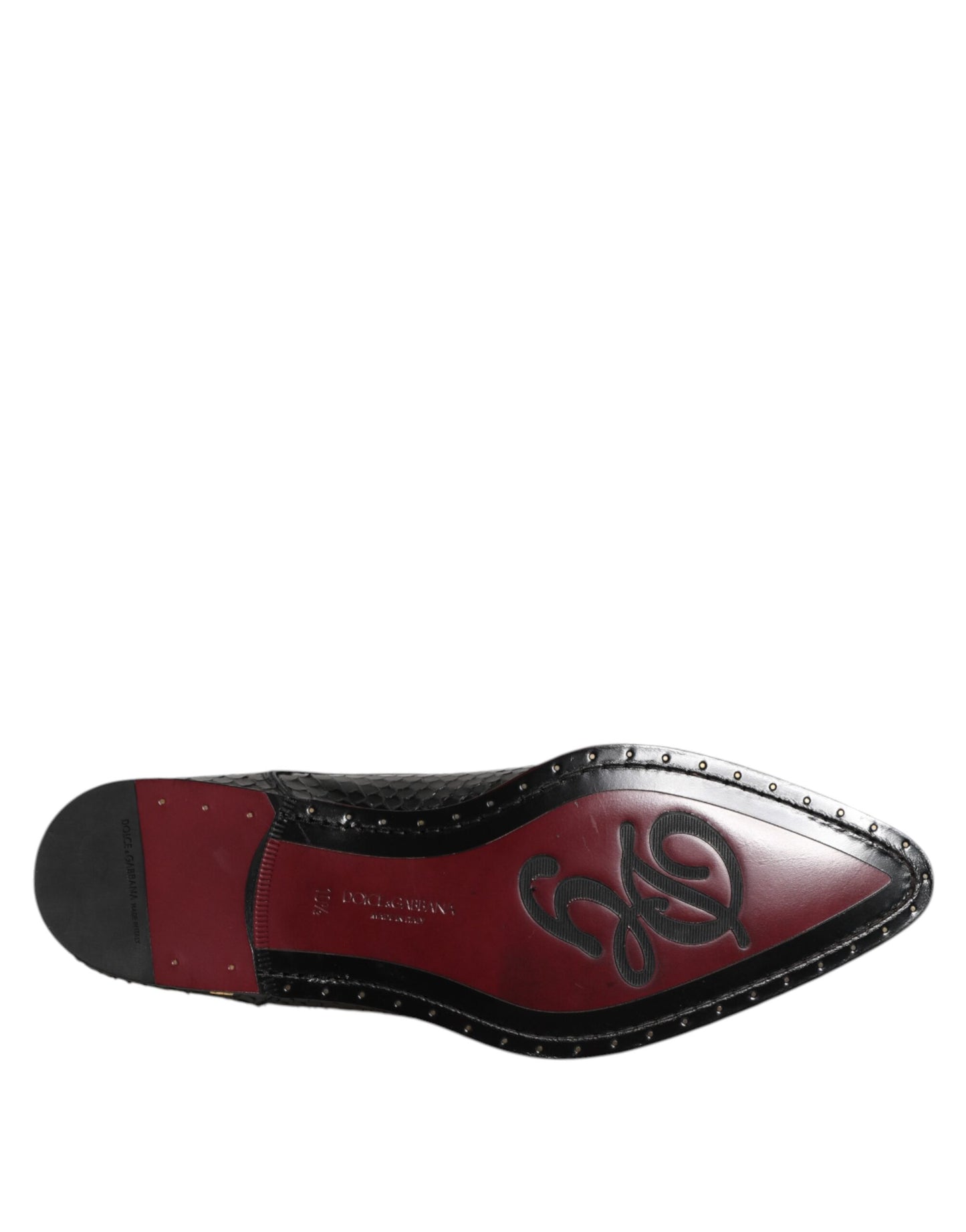 Zapatos Derby de Hombre Dolce & Gabbana de Cuero Negro con Cordones