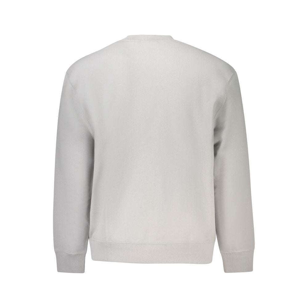 Sudadera de hombre de algodón gris Calvin Klein