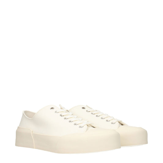 Zapatillas bajas Jil Sander de tela beige