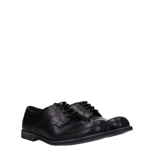Mocasines y Derbies Dolce & Gabbana de Cuero Negro