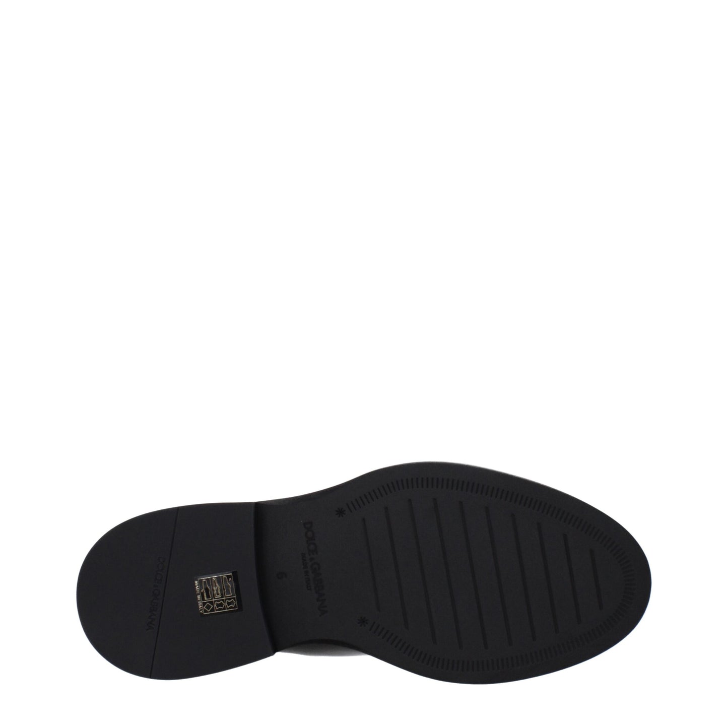 Dolce & Gabbana Black Leather Ankle Boots Timeless Design