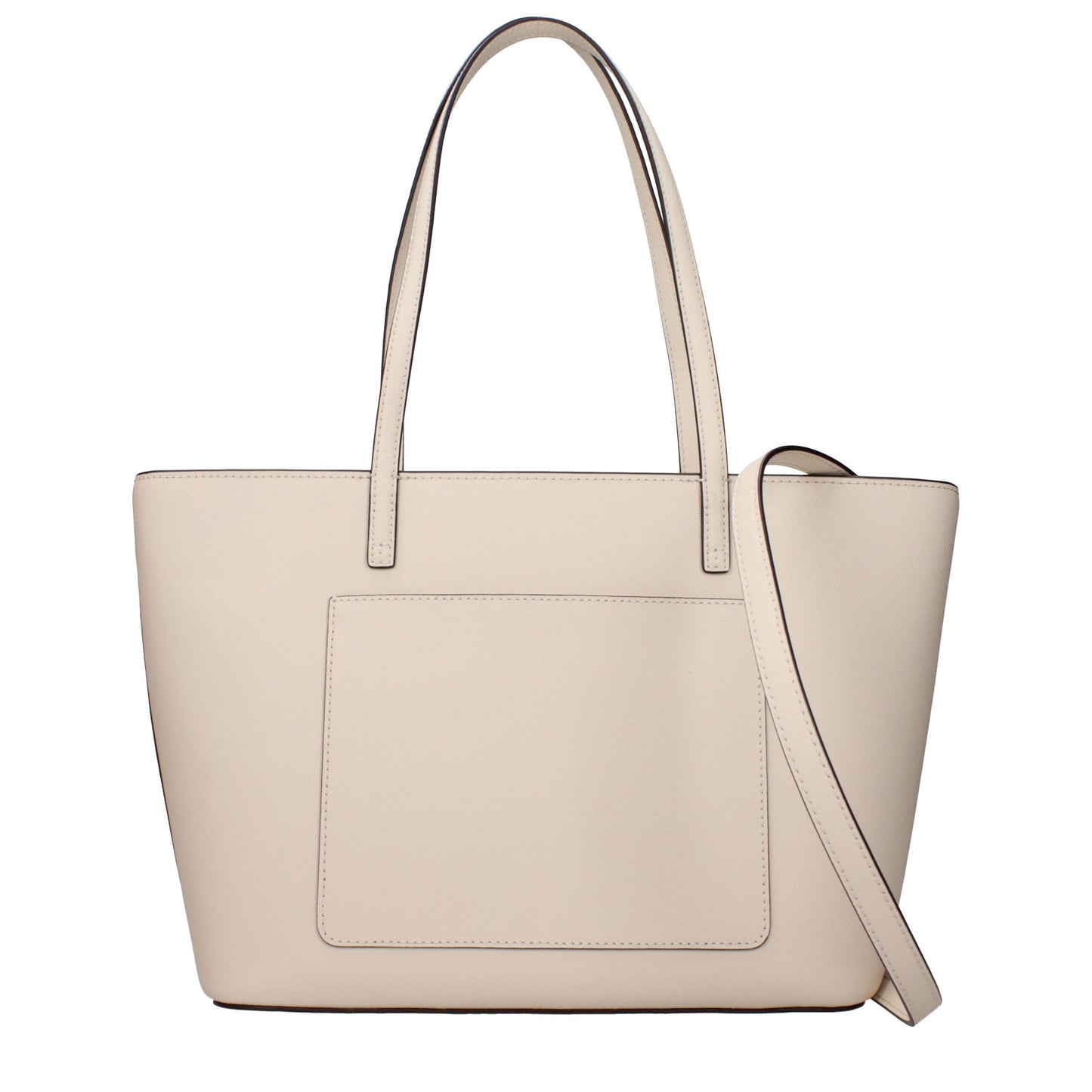 Bolso de hombro Tory Burch de cuero beige
