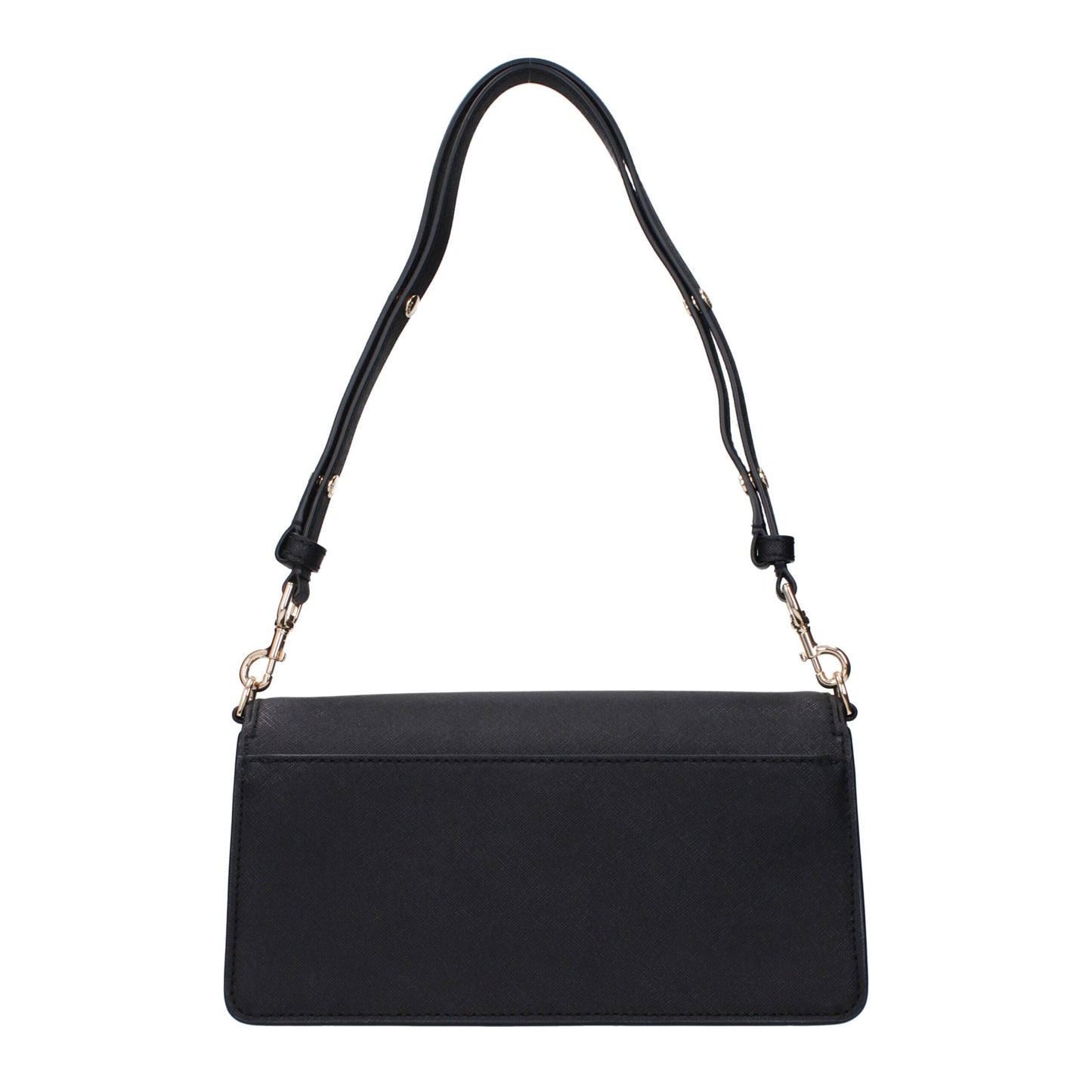Bolso de hombro de cuero negro Tory Burch