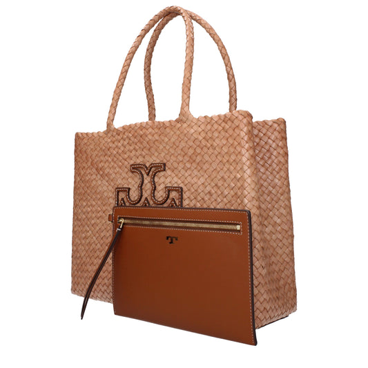 Bolso de hombro Tory Burch de cuero rosa