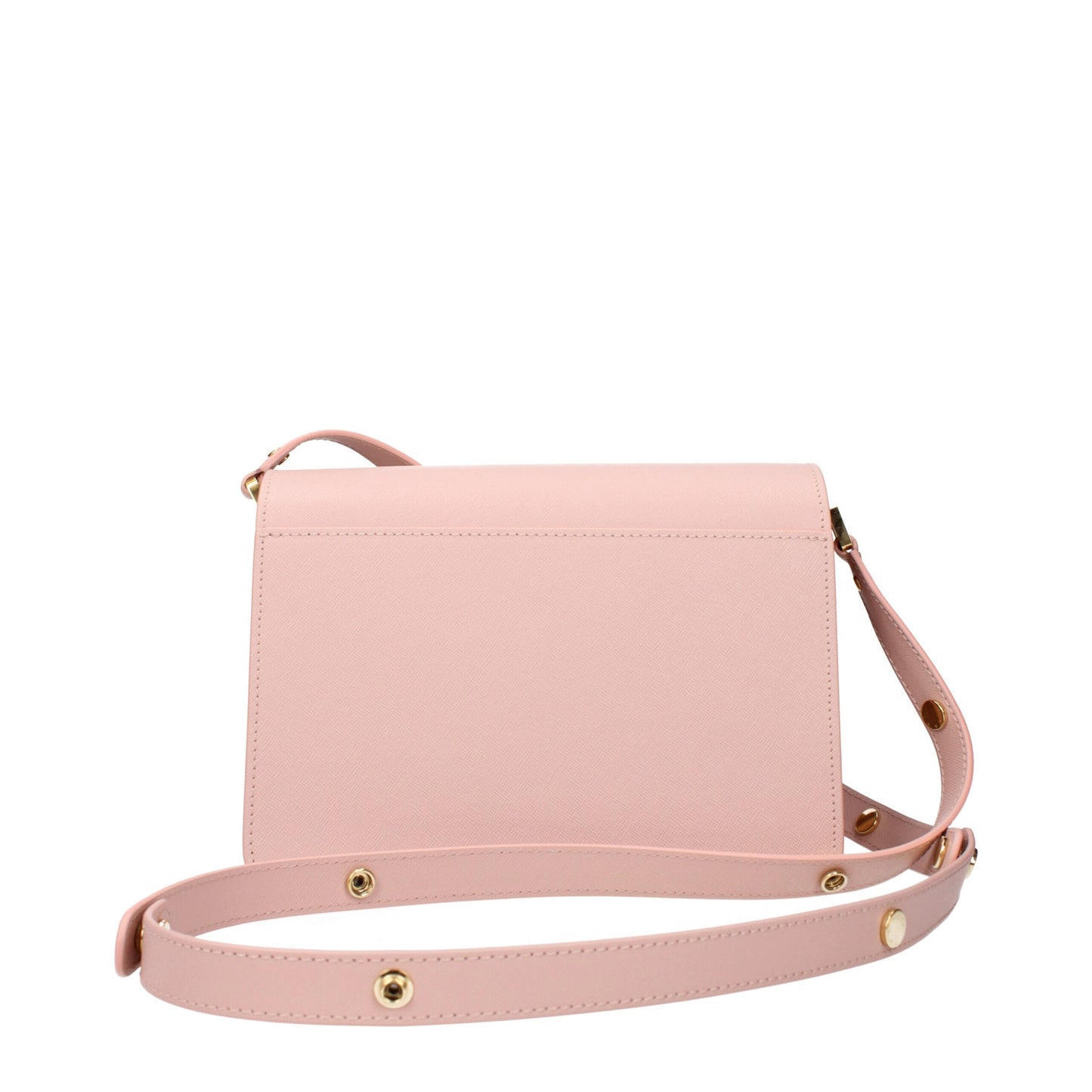 Bolso de hombro Marni de piel rosa