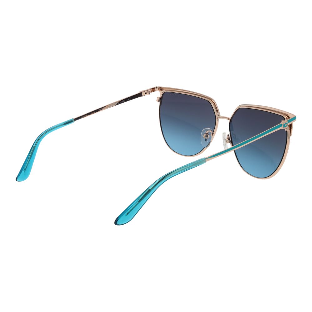 Gafas de sol Guess de metal dorado