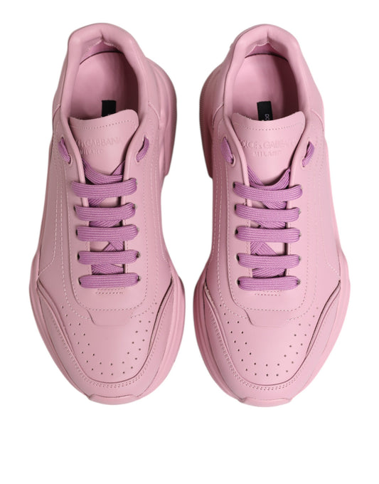 Zapatillas Dolce & Gabbana Daymaster Bajas de Cuero Rosa