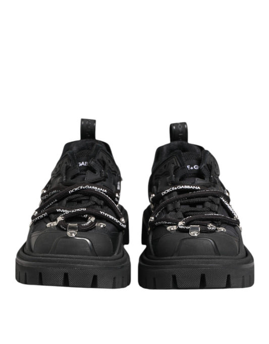 Zapatillas de trekking bajas con cordones negras Dolce & Gabbana