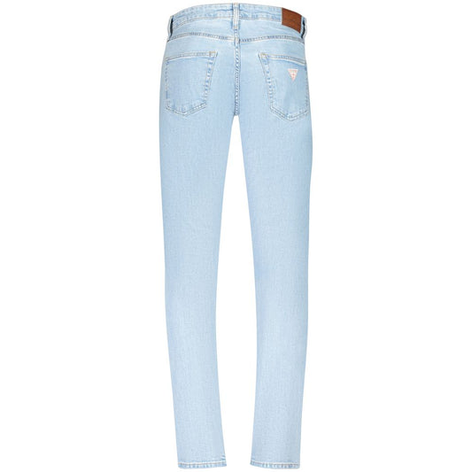 Pantalones Vaqueros de Algodón Azzurro Guess para Hombre