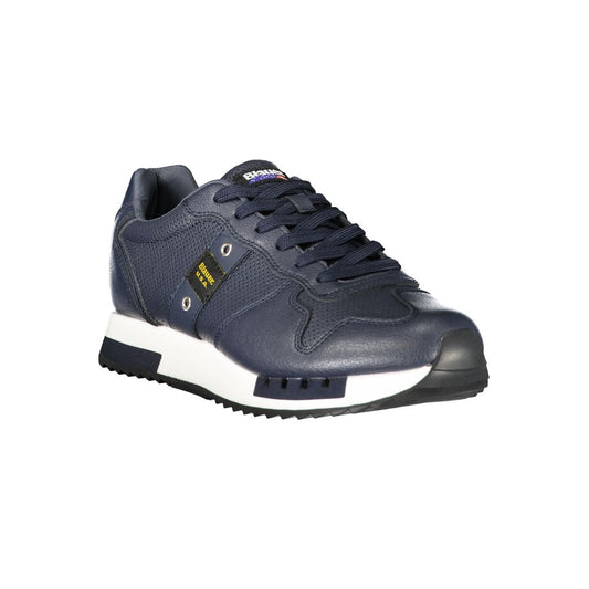 Zapatillas de hombre Blauer de poliuretano azul