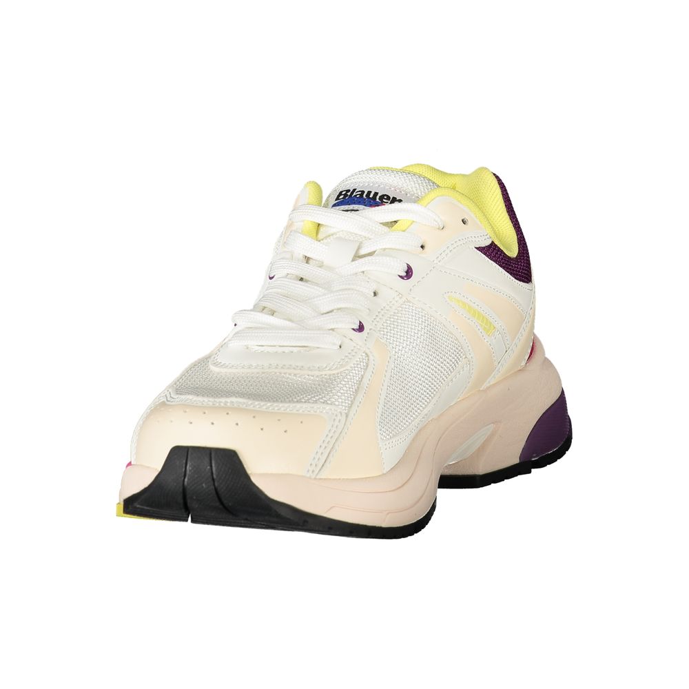 Zapatilla Blauer Blanca de Poliuretano para Mujer