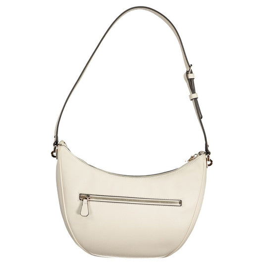 Bolso de mano Guess Jeans de poliuretano blanco para mujer