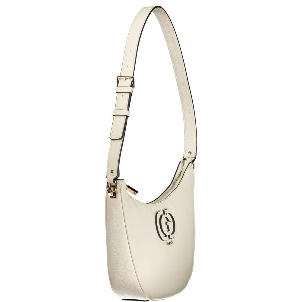 Bolso de mano Guess Jeans de poliuretano blanco para mujer