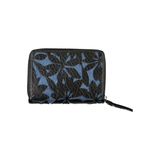 Cartera Desigual de poliuretano negro para mujer