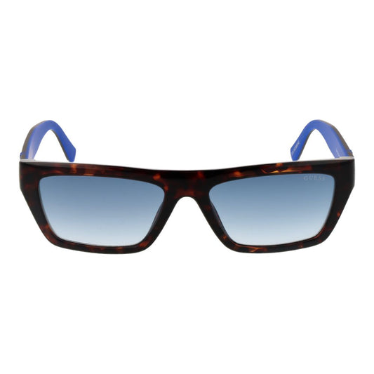 Gafas de sol de plástico Guess marrones