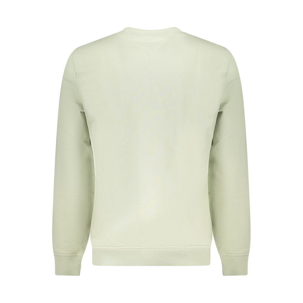 Sudadera de algodón verde para hombre Tommy Hilfiger