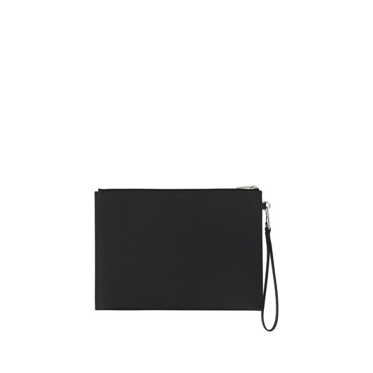 Saint Laurent Otros Accesorios de Piel de Becerro Negra Bos Taurus