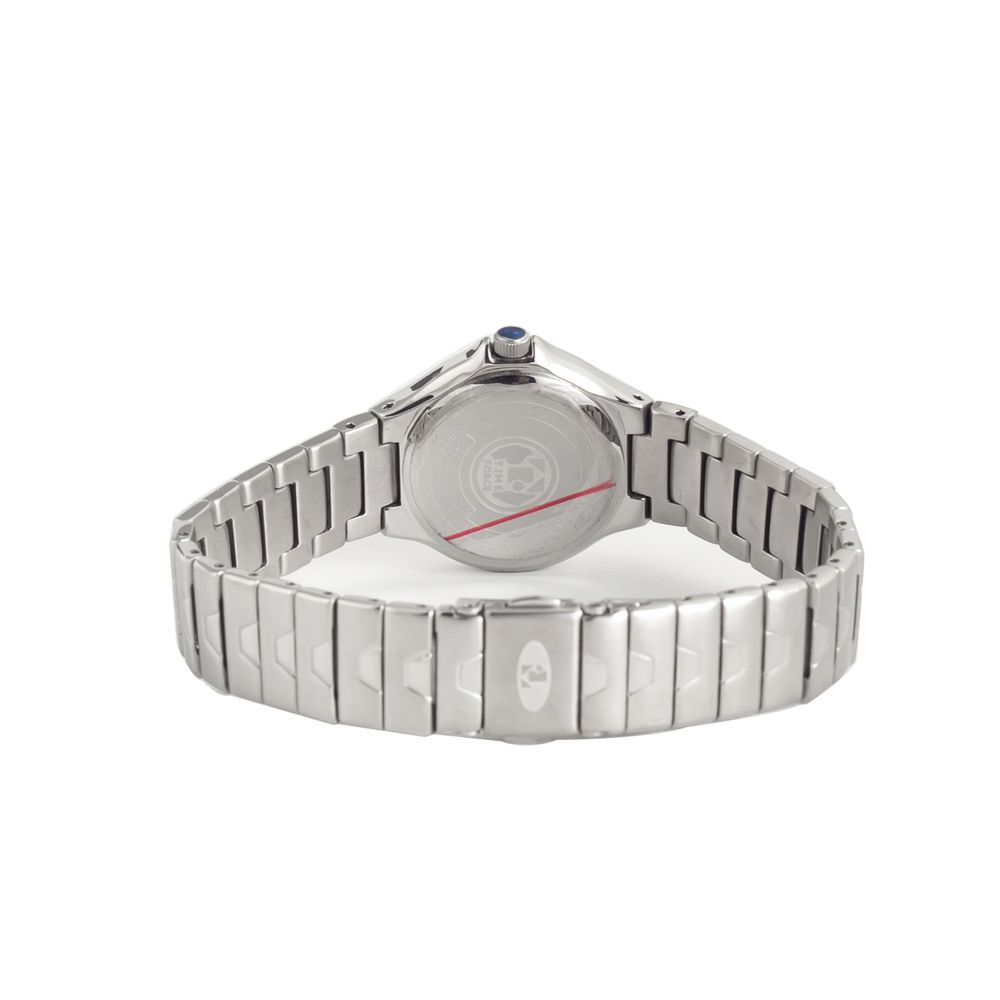 Reloj elegante Time Force de acero inoxidable plateado