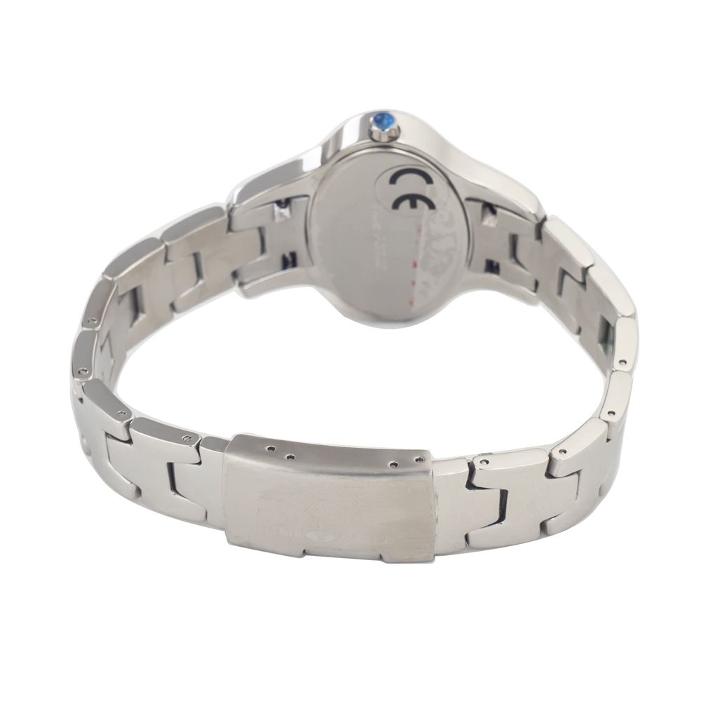 Reloj de vestir Time Force de acero inoxidable plateado