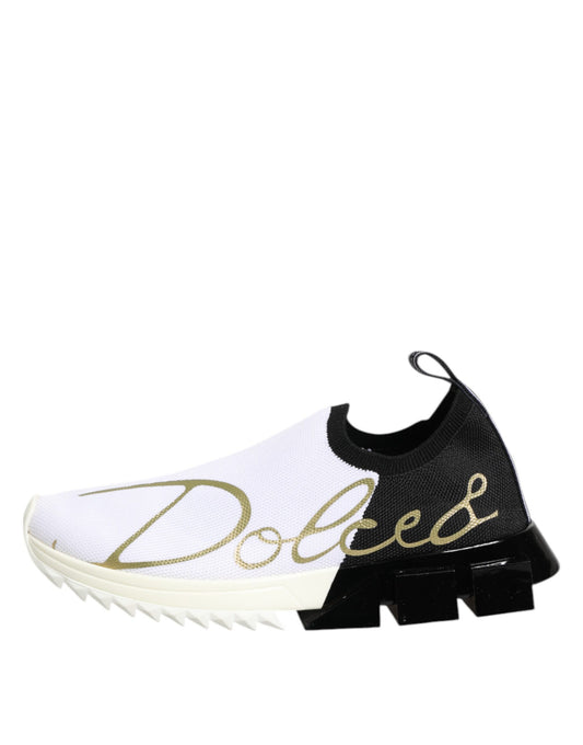 Zapatillas bajas Sorrento de Dolce & Gabbana blancas y negras