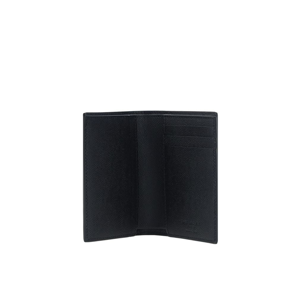 Cartera Saint Laurent de Piel de Becerro Negra Bos Taurus