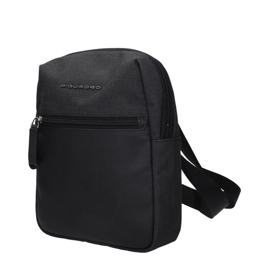 Bandolera Piquadro negra de tela