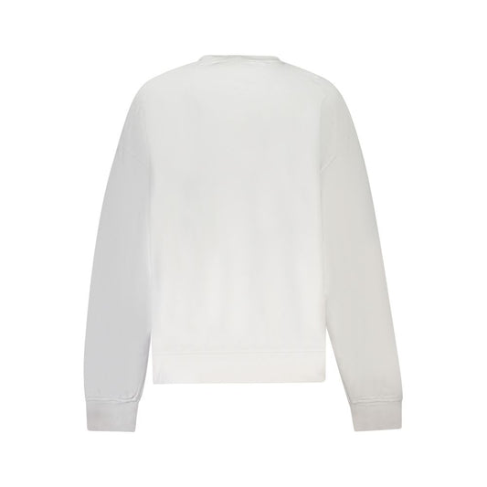 Sudadera de algodón blanca para mujer Calvin Klein