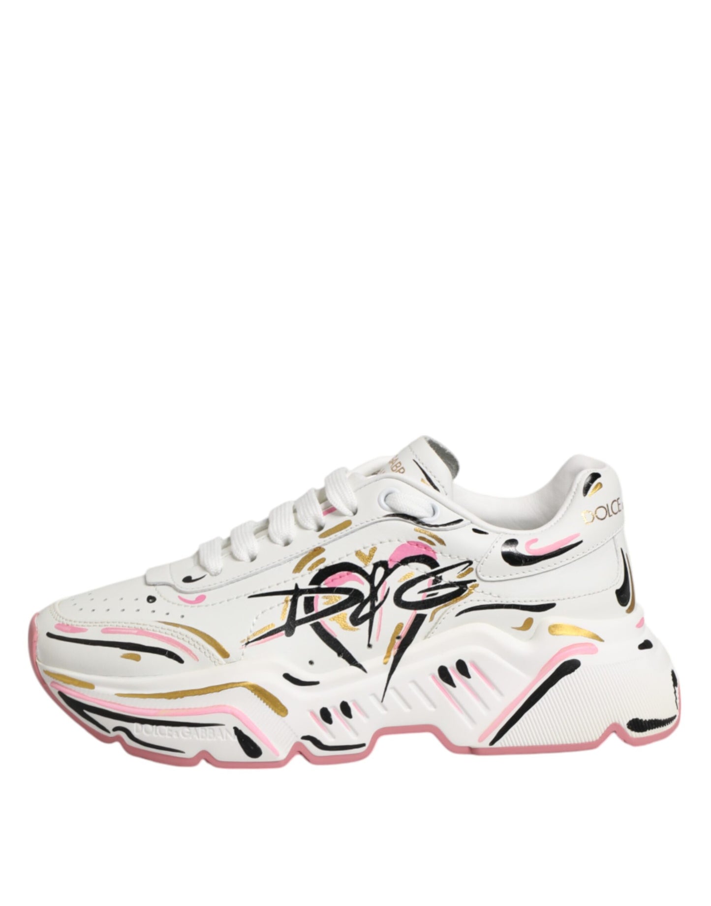 Zapatillas Dolce & Gabbana DAYMASTER pintadas a mano multicolores