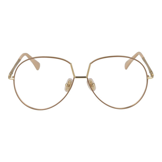 Gafas (montura) de metal beige Max Mara