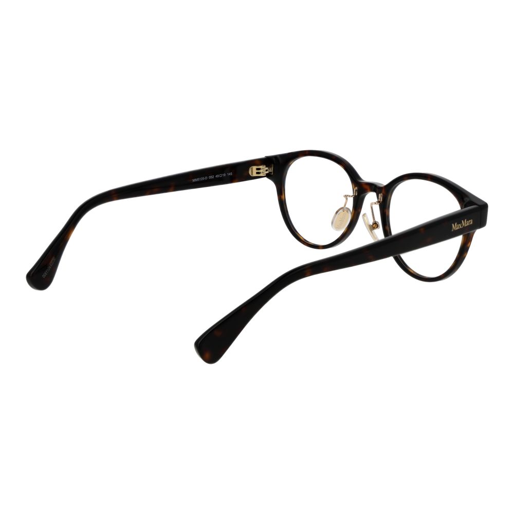Gafas Max Mara de acetato marrón (montura)