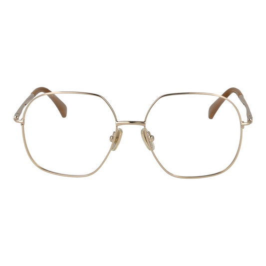 Gafas Max Mara de metal dorado (montura)