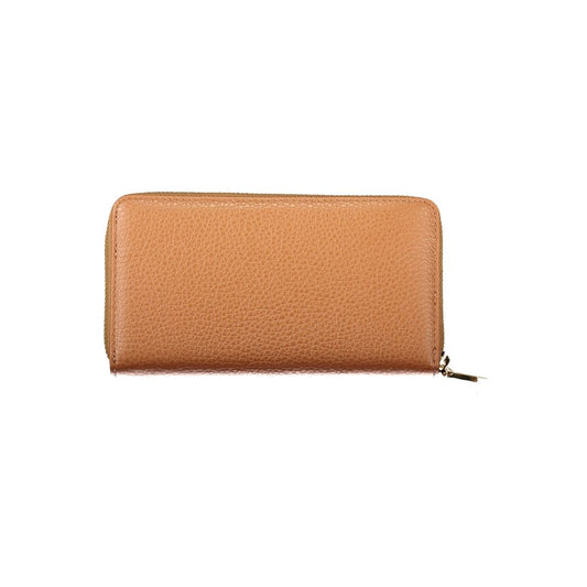 Billetera de Piel Marrón Coccinelle para Mujer