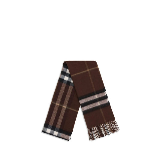 Burberry Bufanda Marrón Cashmere - Suavidad Excepcional