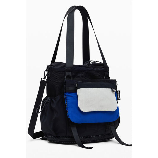 Bolso Convertible Desigual de Poliéster Negro para Mujer