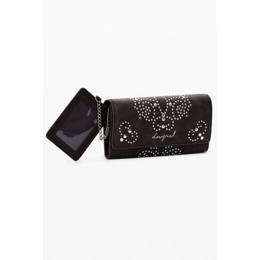 Cartera Desigual de Poliuretano Marrón para Mujer