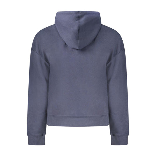 Sudadera con capucha de algodón azul para mujer Pepe Jeans