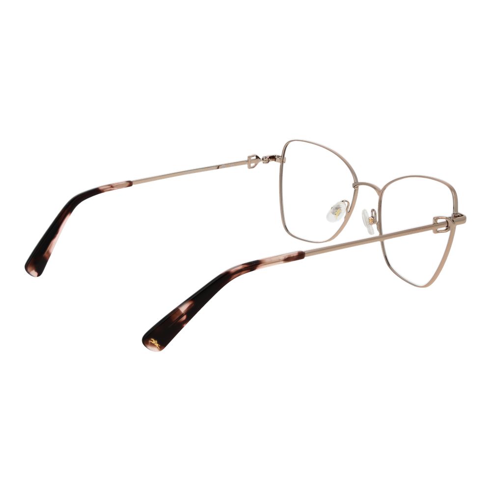 Gafas Longchamp de metal dorado (montura)