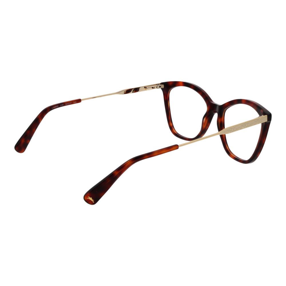 Gafas Longchamp de metal y plástico marrón (montura)