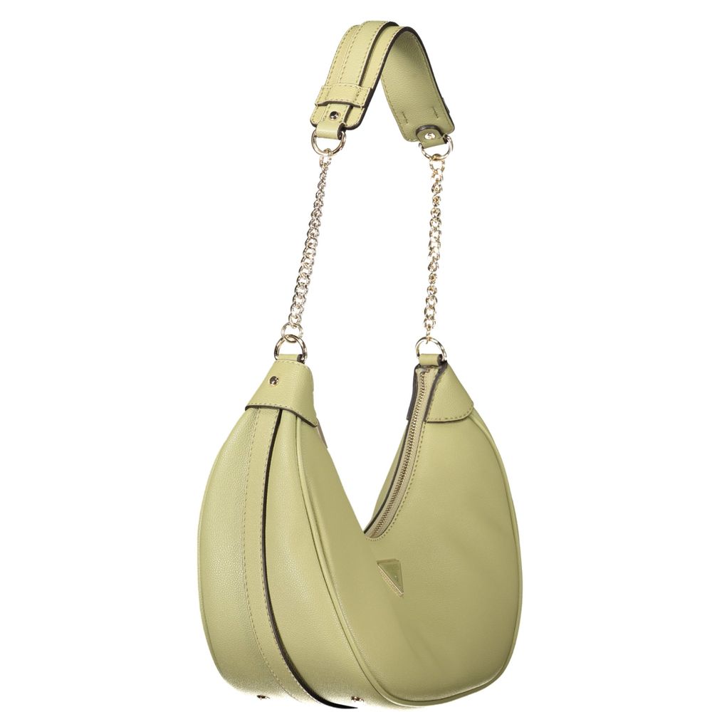 Bolso de mujer de poliuretano verde Guess Jeans
