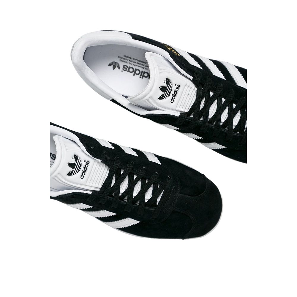 Zapatillas Bajas de Cuero Negras Adidas Originals