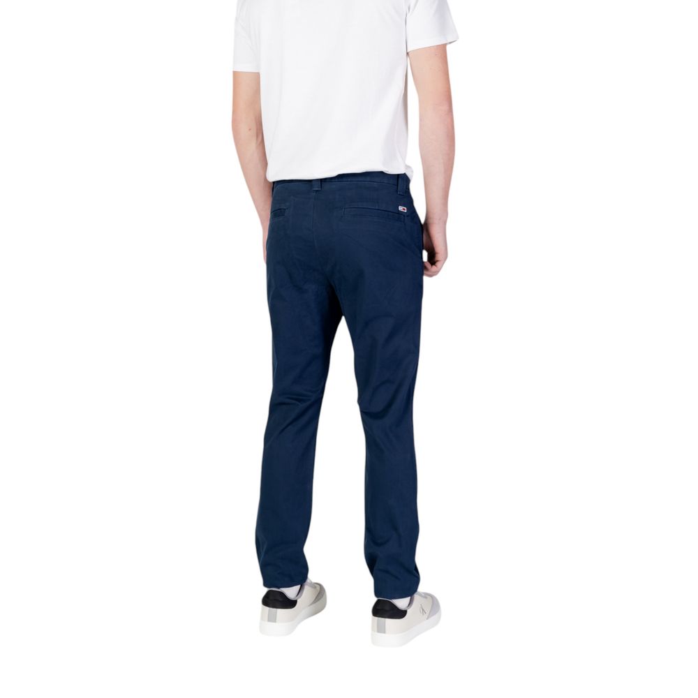 Tommy Hilfiger Jeans Pantalones Pitillo Azules de Algodón