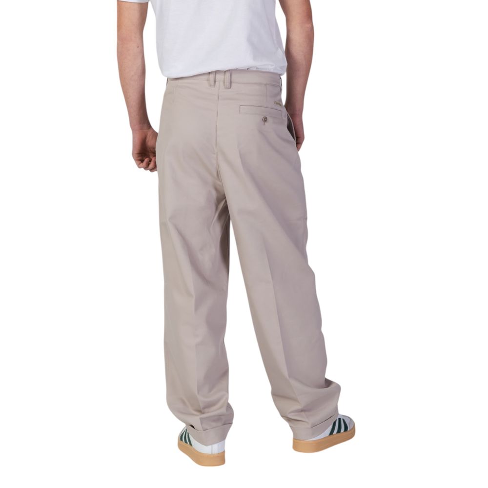 Pantalones casuales Calvin Klein Jeans de poliéster reciclado beige