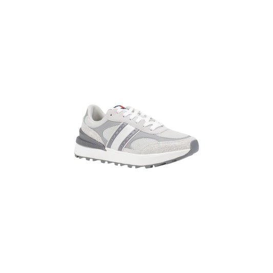 Zapatillas deportivas Tommy Hilfiger Jeans de piel de ante gris