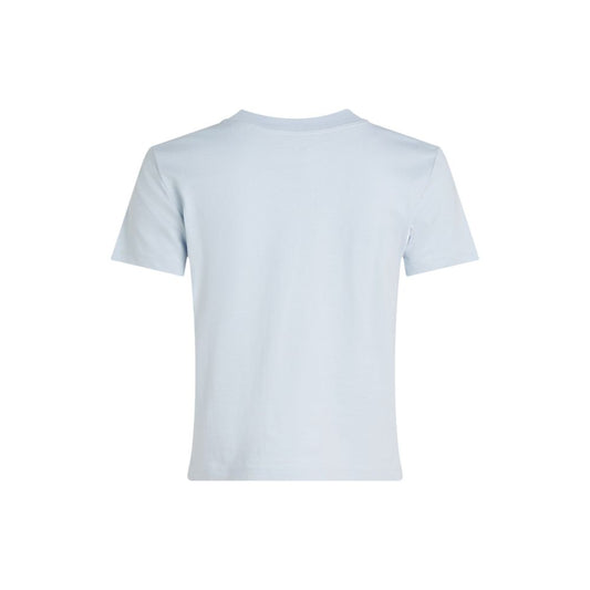 Camiseta Calvin Klein Jeans azul de algodón reciclado