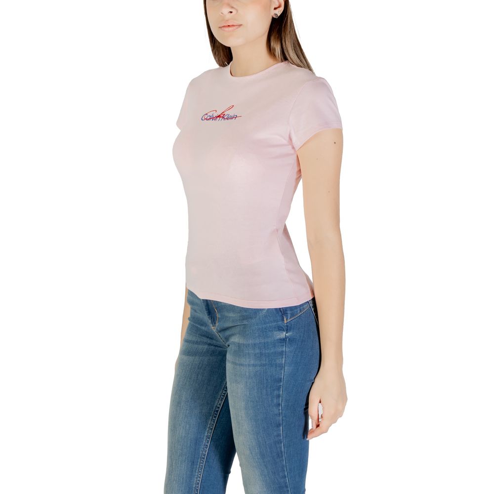 Camiseta Calvin Klein Jeans de Algodón Reciclado Multicolor
