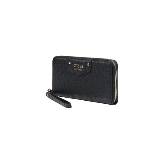 Billetera de Polietileno Negra Guess
